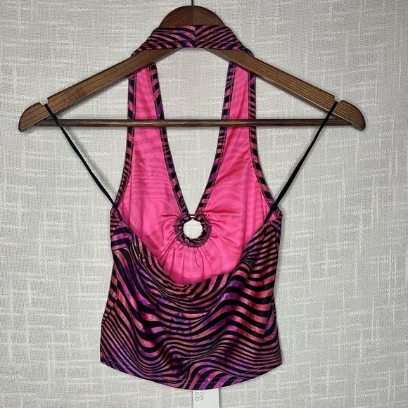 🌿NWOT•UO•Y2K•Cropped•Halter Top•Size S• - Picture 3 of 14